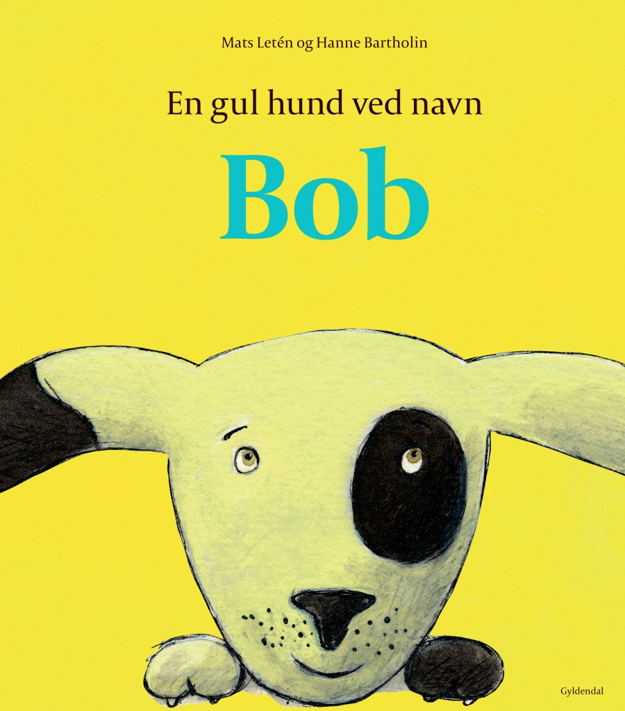 Bogforside En gul hund ved navn Bob